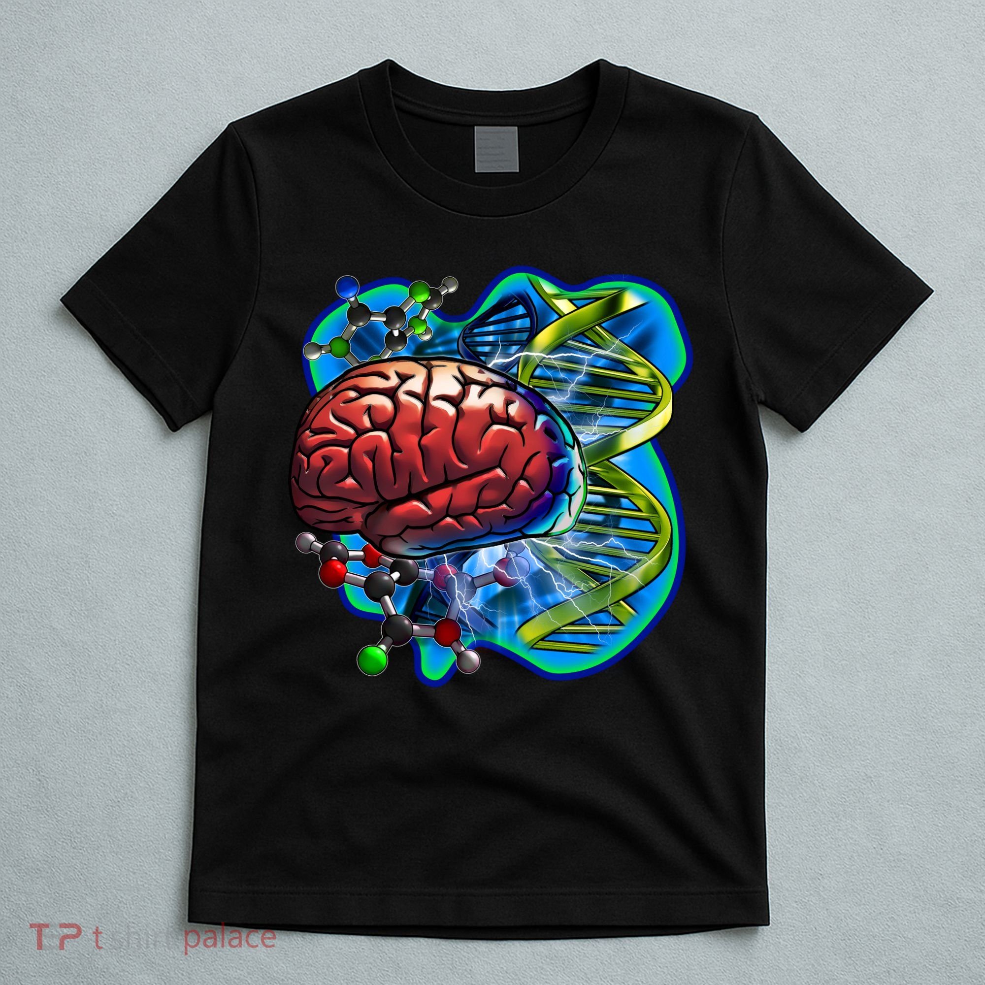 Cool DNA Brain T-Shirt