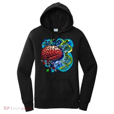 Cool DNA Brain Women's Hoodie