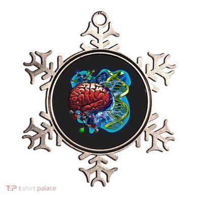 Cool DNA Brain Ornament