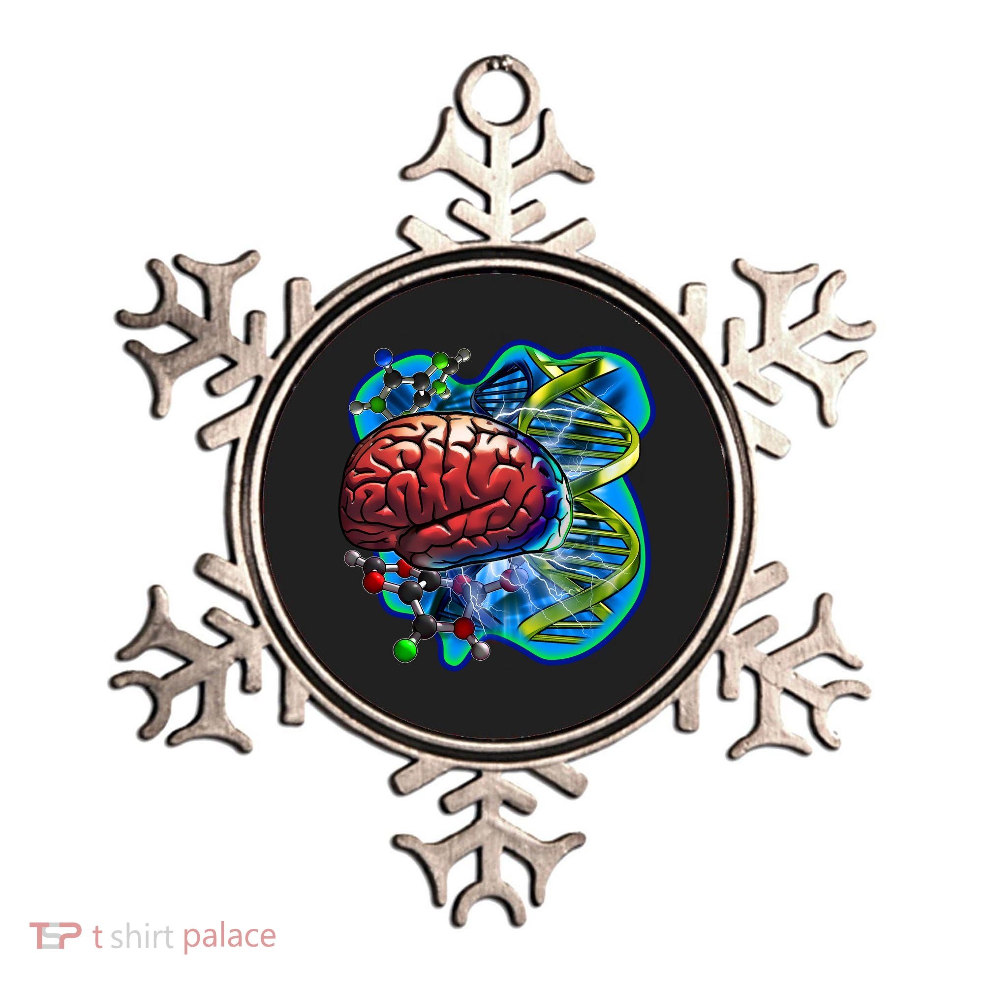 Cool DNA Brain Ornament
