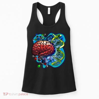 Cool DNA Brain Women's Tank Top