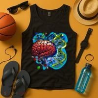 Cool DNA Brain Tank Top thumb 4