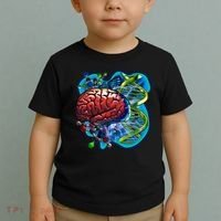 Cool DNA Brain Toddler T-Shirt thumb 2