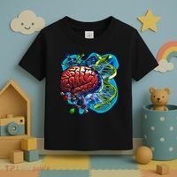 Cool DNA Brain Toddler T-Shirt thumb 3