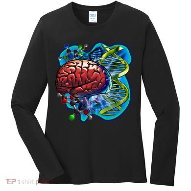 Cool DNA Brain Women's Long Sleeve Shirt