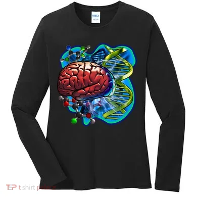 Cool DNA Brain Women's Long Sleeve Shirt