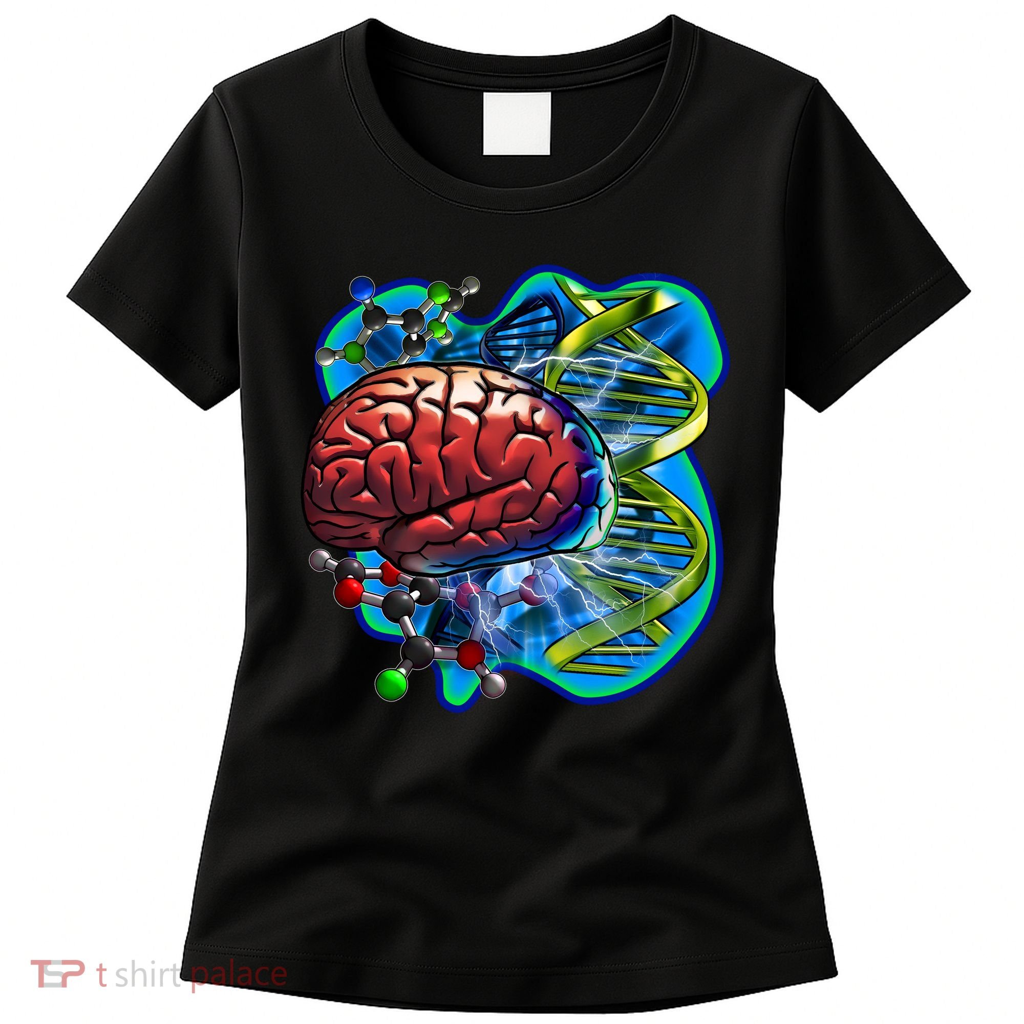 Cool DNA Brain Women's T-Shirt