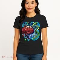Cool DNA Brain Women's T-Shirt thumb 4