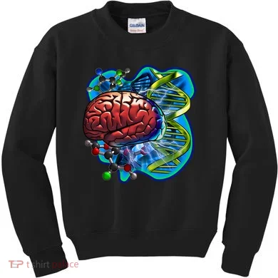 Cool DNA Brain Kids Sweatshirt