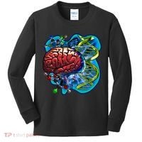 Cool DNA Brain Kids Long Sleeve Shirt thumb 0