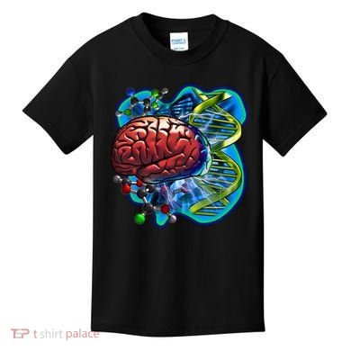 Cool DNA Brain Kids T-Shirt