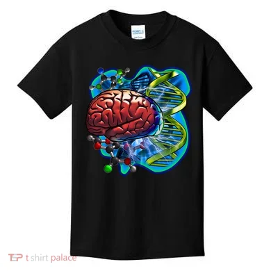 Cool DNA Brain Kids T-Shirt