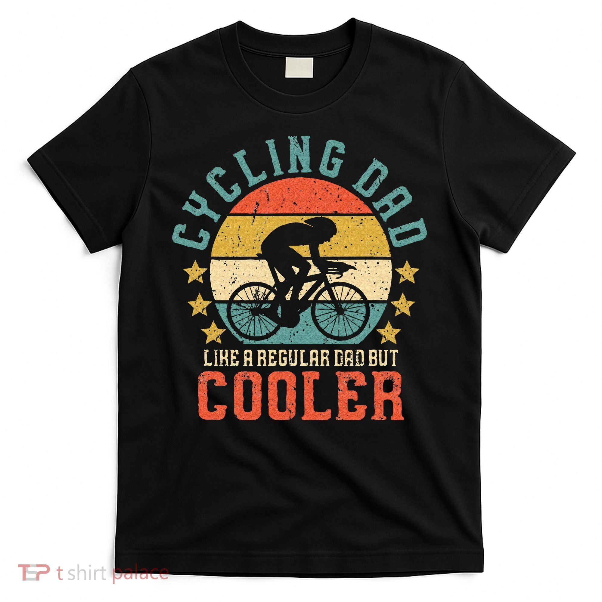 Cycling Dad Bike Rider & Cyclist Fathers Day T-Shirt