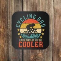 Cycling Dad Bike Rider & Cyclist Fathers Day Coaster thumb 0