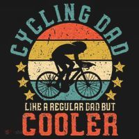 Cycling Dad Bike Rider & Cyclist Fathers Day Polo thumb 3