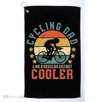 Cycling Dad Bike Rider & Cyclist Fathers Day Golf Towel thumb 0