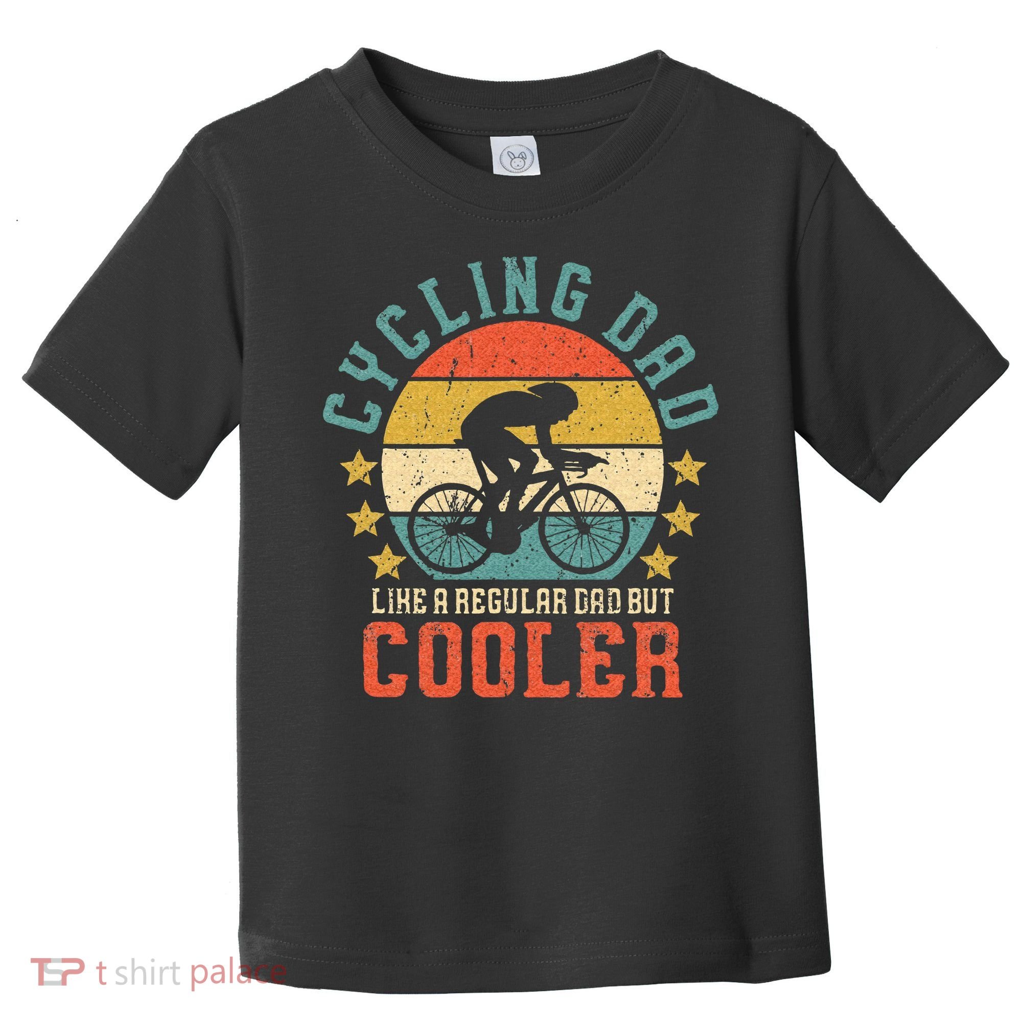 Cycling Dad Bike Rider & Cyclist Fathers Day Toddler T-Shirt