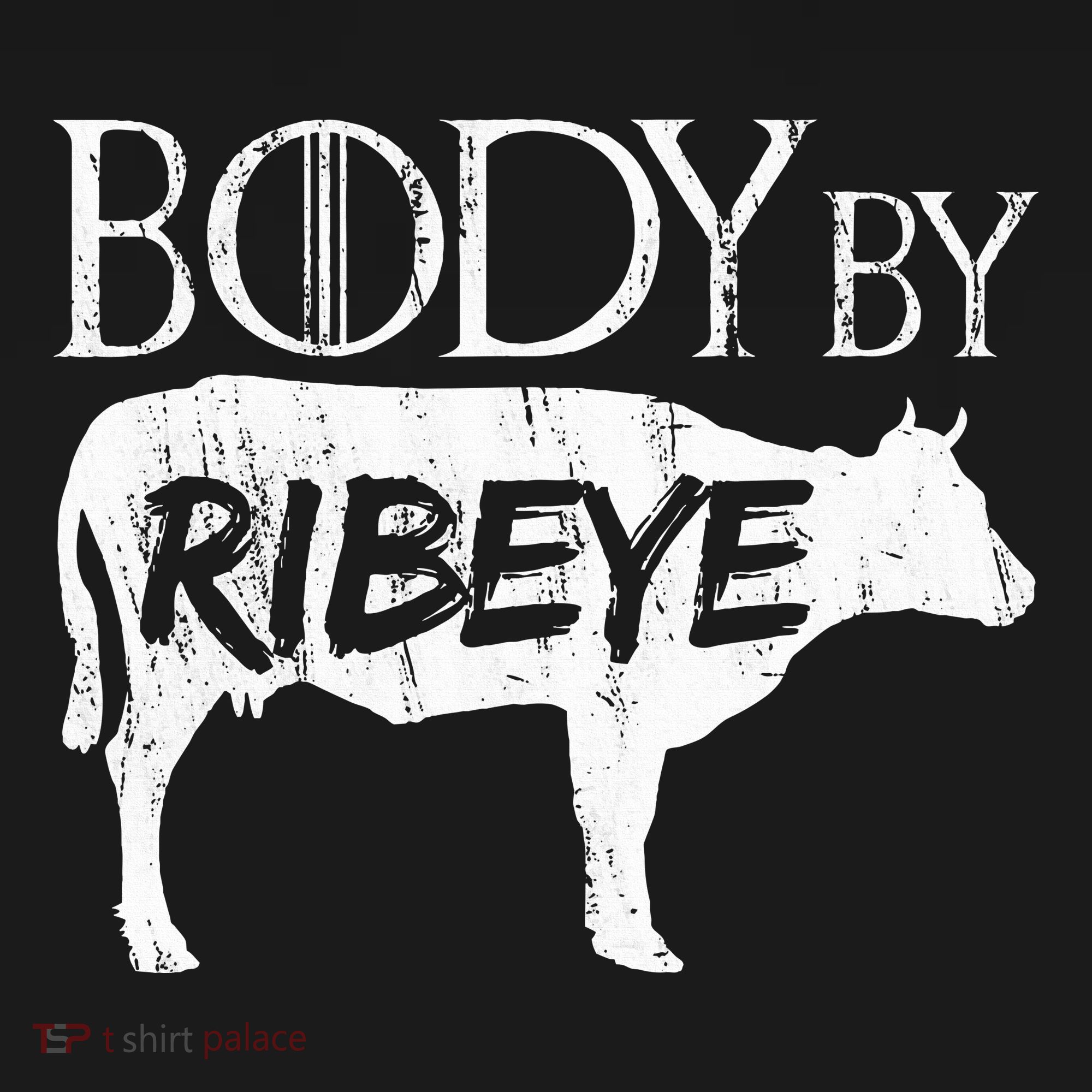 Carnivore Diet Body By Ribeye USA-Made Doggie Bandana