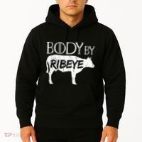 Carnivore Diet Body By Ribeye Hoodie thumb 2