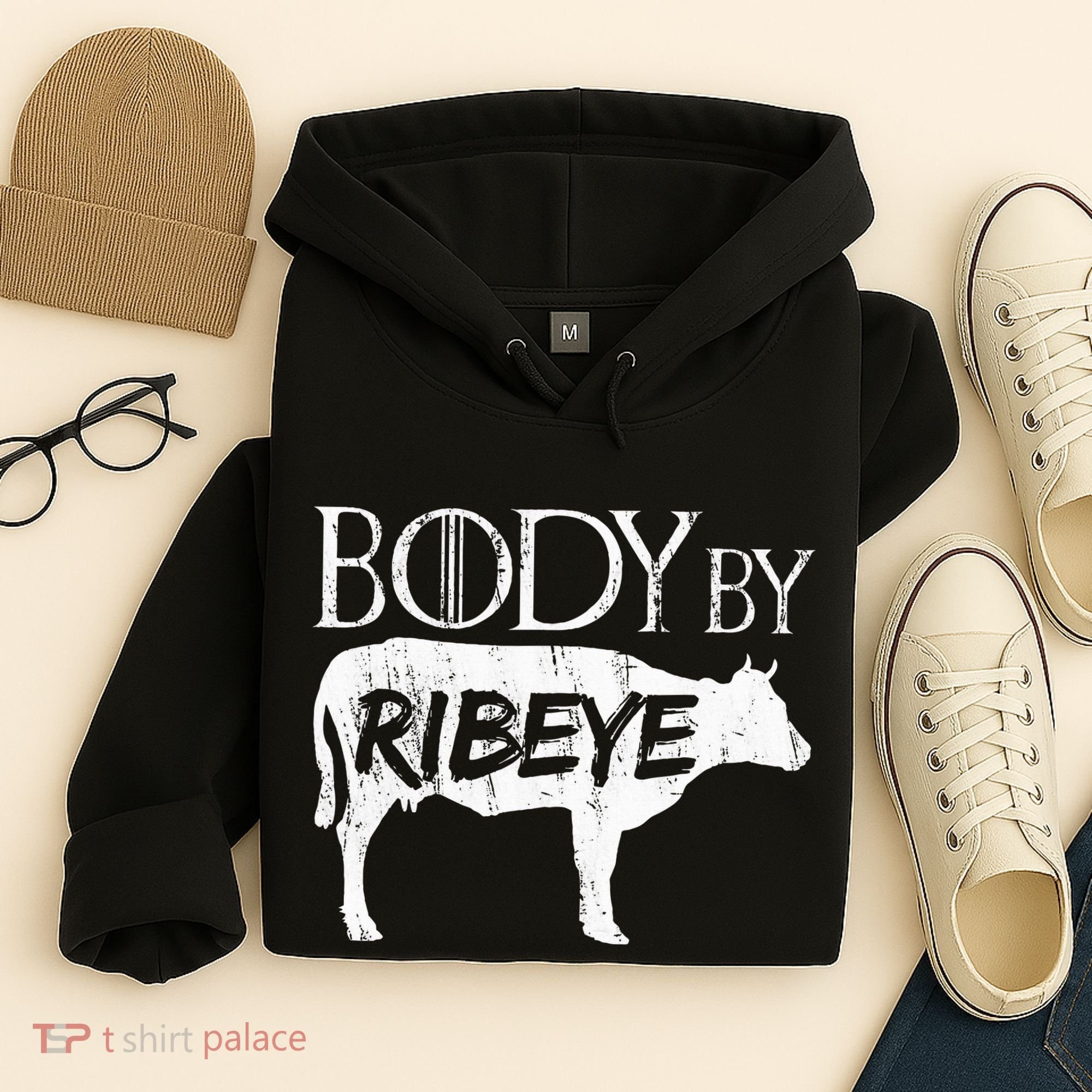 Carnivore Diet Body By Ribeye Hoodie