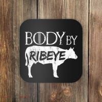 Carnivore Diet Body By Ribeye Coaster thumb 0