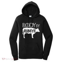Carnivore Diet Body By Ribeye Women's Hoodie thumb 0