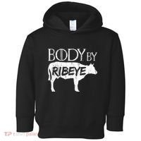 Carnivore Diet Body By Ribeye Toddler Hoodie thumb 0