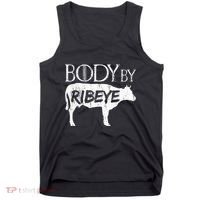 Carnivore Diet Body By Ribeye Tank Top thumb 0