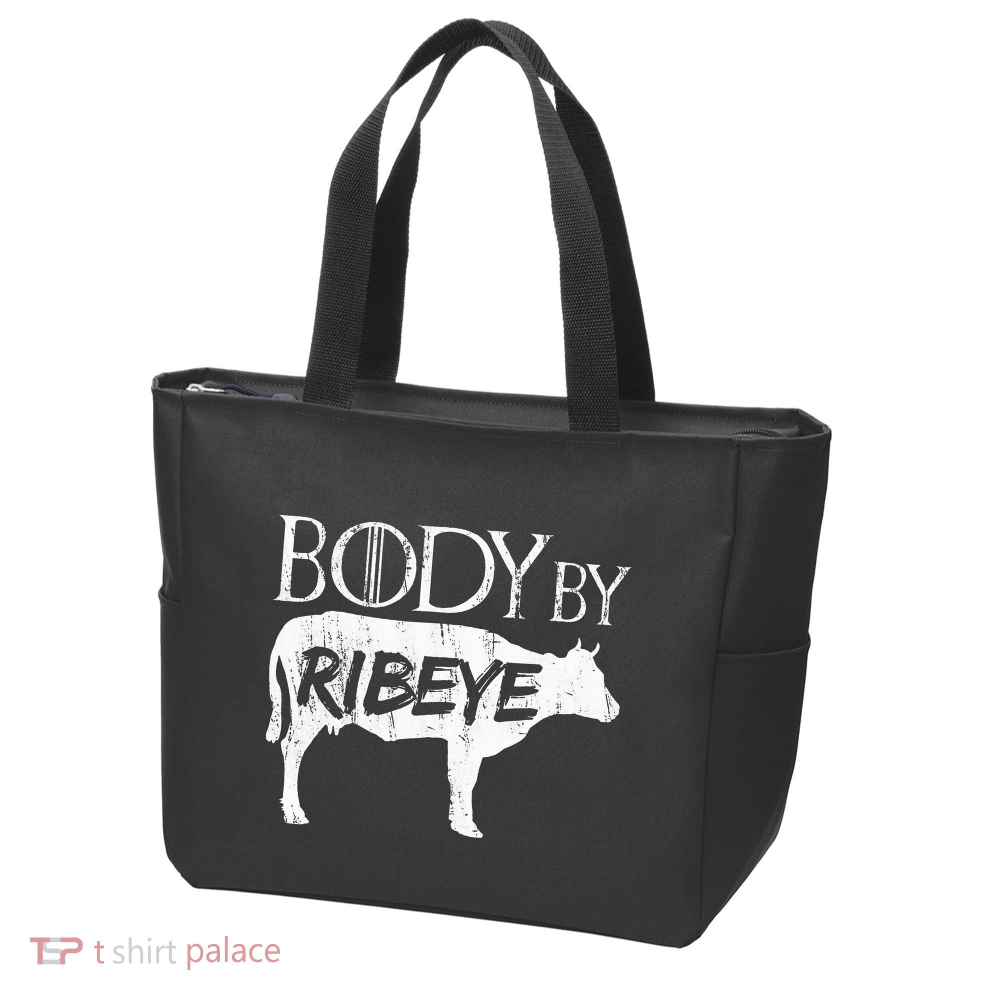 Carnivore Diet Body By Ribeye Tote Bag