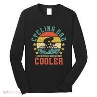 Cycling Dad Bike Rider & Cyclist FatherS Day Long Sleeve Shirt thumb 0