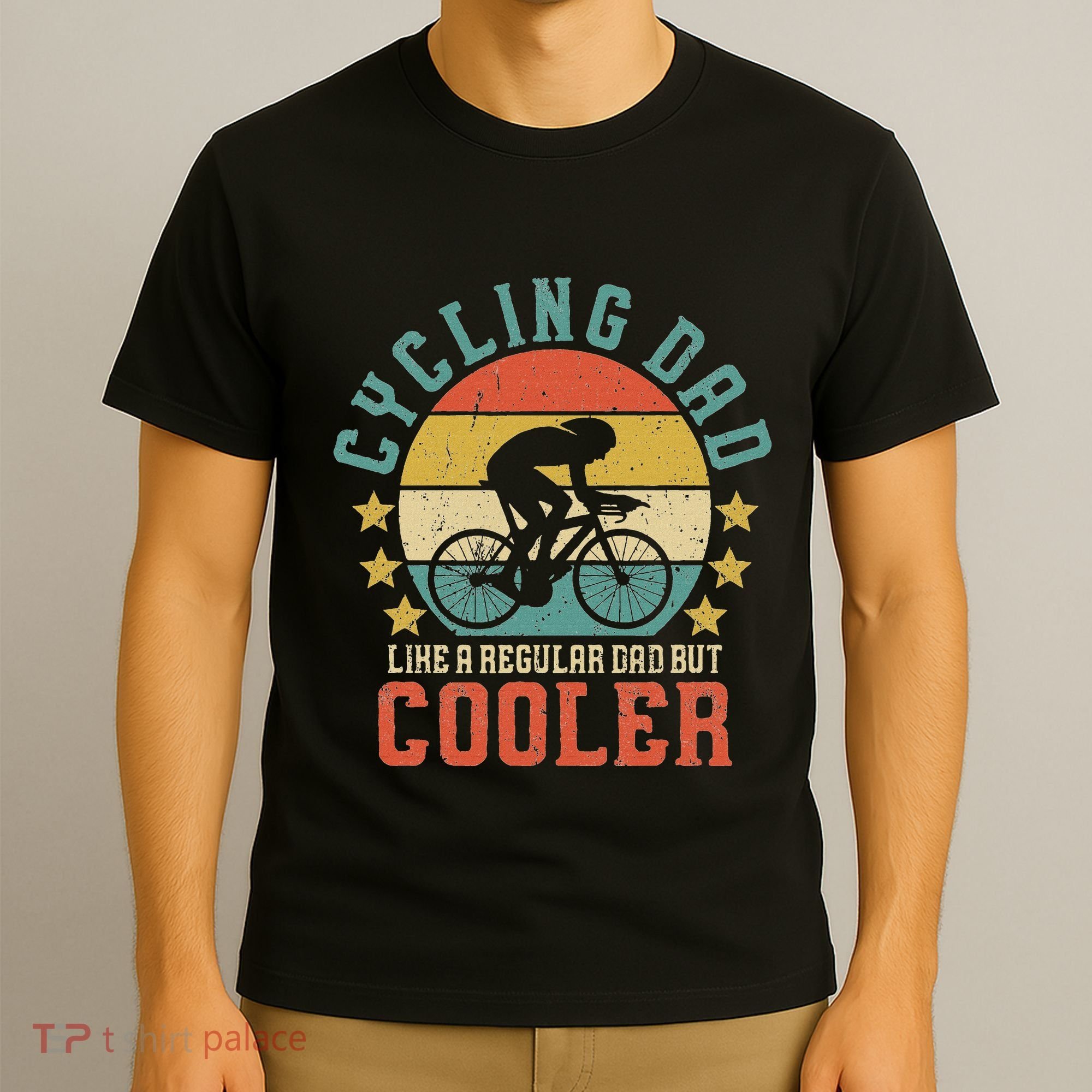 Cycling Dad Bike Rider & Cyclist FatherS Day T-Shirt