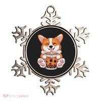 Corgi Dog Bubble Boba Tea Anime Cute Kawaii Corgi Dog Ornament thumb 0