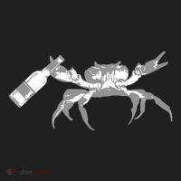 Crab Drinking Beer Tumbler thumb 3