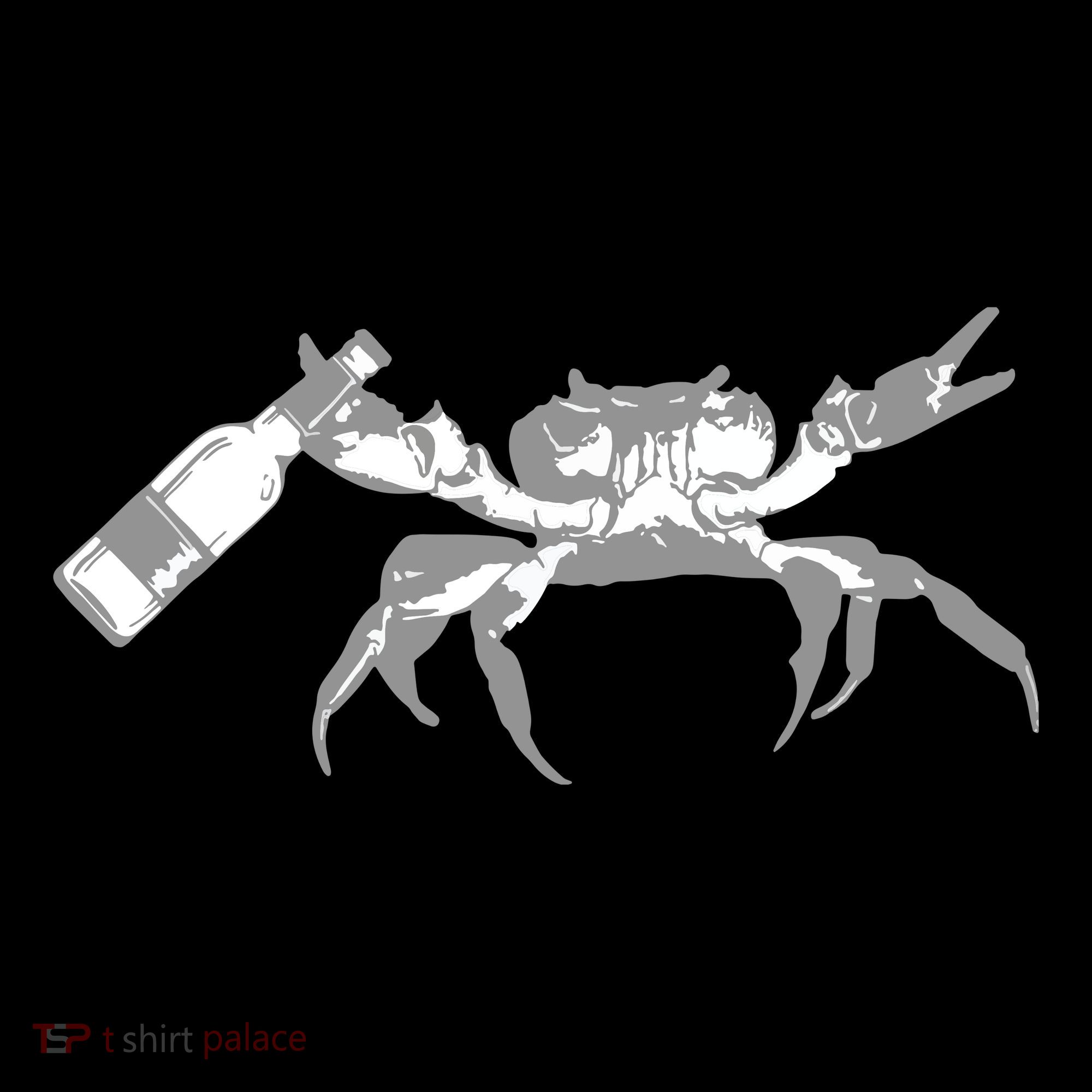 Crab Drinking Beer Ornament