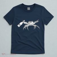 Crab Drinking Beer T-Shirt thumb 5