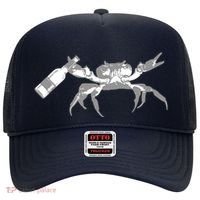 Crab Drinking Beer Hat thumb 0