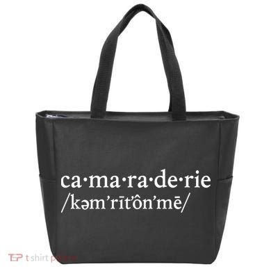 Camaraderie Definition Tote Bag
