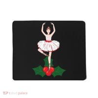 Cute Dance Christmas Ballerina Girls Ballet Dancer Mousepad thumb 0