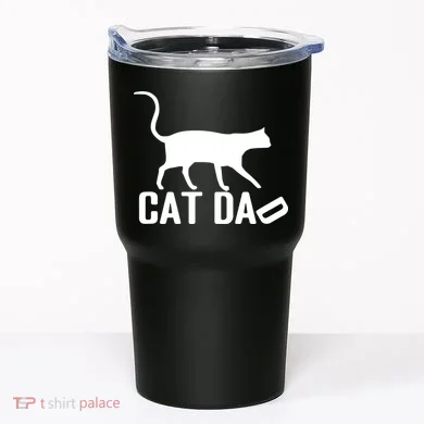 Cat Dad Tumbler
