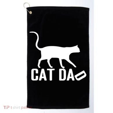 Cat Dad Golf Towel