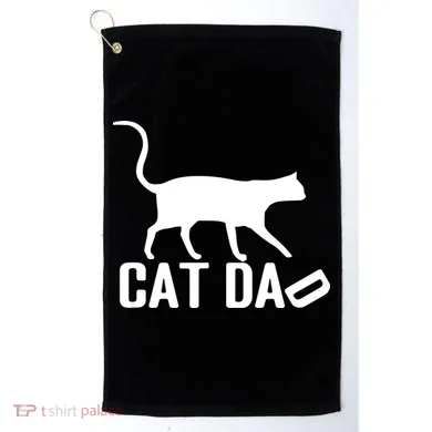 Cat Dad Golf Towel