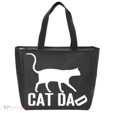 Cat Dad Tote Bag