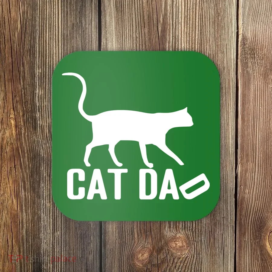 Cat Dad Coaster