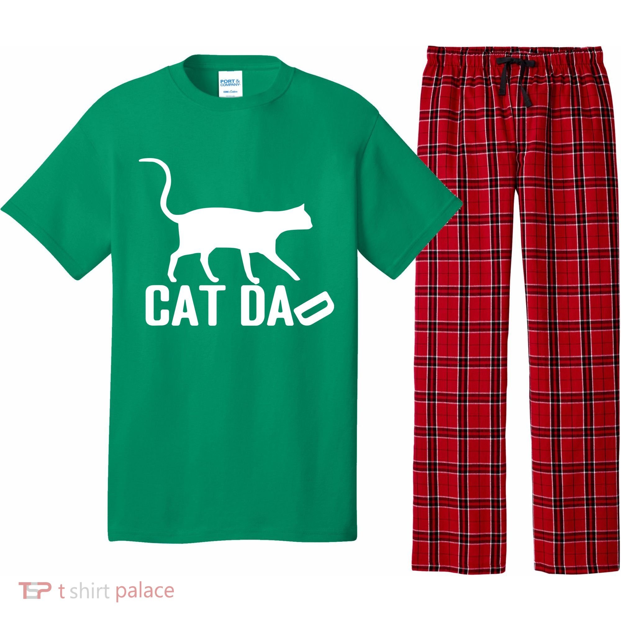 Cat Dad Pajama Set