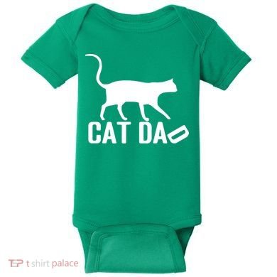 Cat Dad Baby Bodysuit