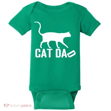 Cat Dad Baby Bodysuit