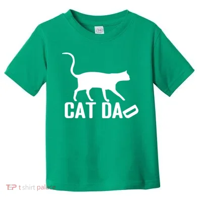 Cat Dad Toddler T-Shirt