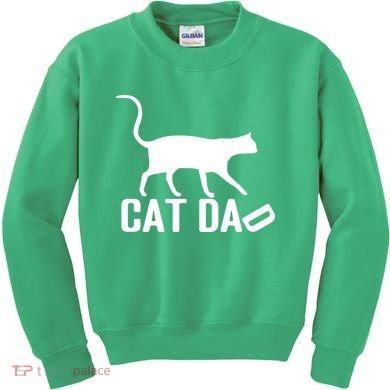 Cat Dad Kids Sweatshirt