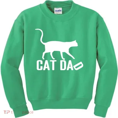 Cat Dad Kids Sweatshirt