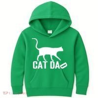 Cat Dad Kids Hoodie thumb 0